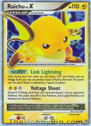 Raichu LV.X Stormfront Ultra Rare #99/100