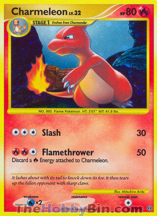 Charmeleon Stormfront Secret Rare #102/100