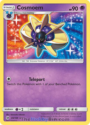 0065 Cosmoem Rare Sun & Moon Base Set