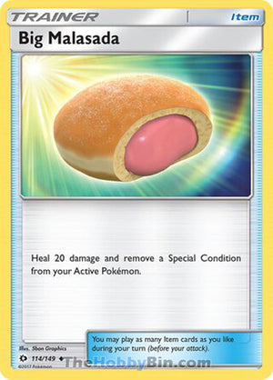 0114 Big Malasada Uncommon Sun & Moon Base Set