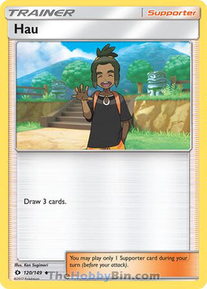 0120 Hau Uncommon Sun & Moon Base Set