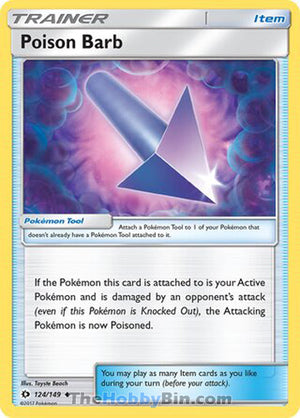 0124 Poison Barb Uncommon Sun & Moon Base Set
