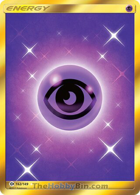 Psychic Energy #162/149 Secret Rare - Sun & Moon Base Set Pokemon card