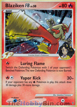 0002 Blaziken FB Holo Rare Supreme Victors