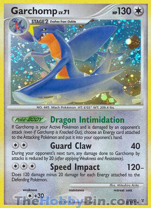 0005 Garchomp Holo Rare Supreme Victors