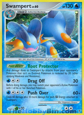 0012 Swampert Holo Rare Supreme Victors