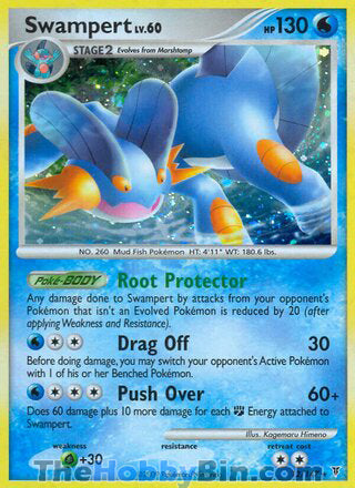 0012 Swampert Holo Rare Supreme Victors