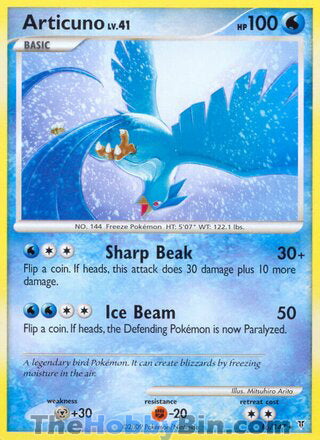 Articuno #16 Rare - Supreme Victors Pokemon card