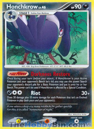 0029 Honchkrow Rare Supreme Victors