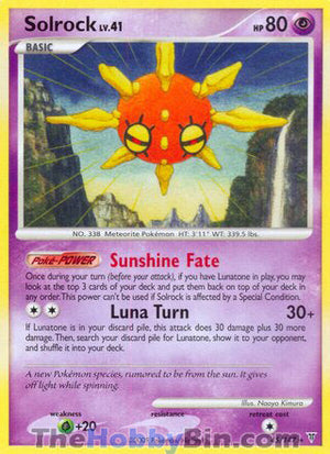 0045 Solrock Rare Supreme Victors