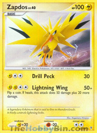 Zapdos Supreme Victors Rare #48