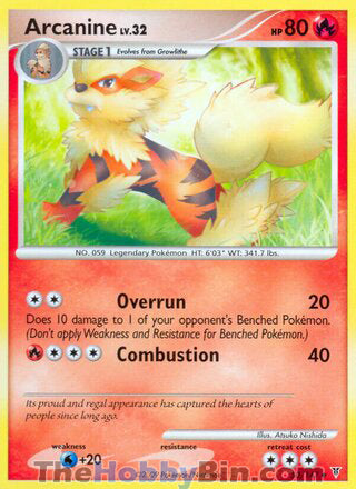 Arcanine Supreme Victors Uncommon #50