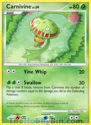 Carnivine #53 Uncommon - Supreme Victors Pokemon card