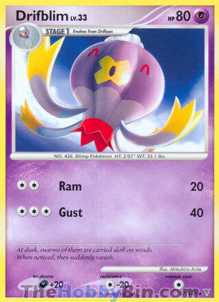 Drifblim #57 Uncommon - Supreme Victors Pokemon card