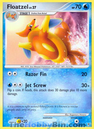 Floatzel #58 Uncommon - Supreme Victors Pokemon card