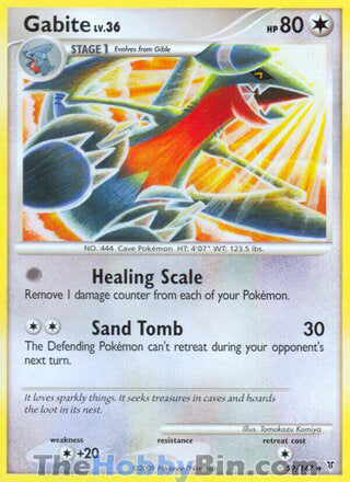 Gabite #59 Uncommon - Supreme Victors Pokemon card