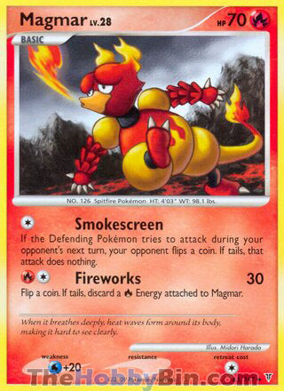 Magmar #65 Uncommon - Supreme Victors Pokemon card