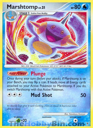 Marshtomp #67 Uncommon - Supreme Victors Pokemon card