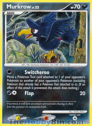 Murkrow #72 Uncommon - Supreme Victors Pokemon card