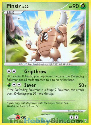 Pinsir #75 Uncommon - Supreme Victors Pokemon card