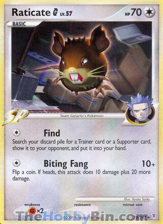 Raticate G #78 Uncommon - Supreme Victors Pokemon card