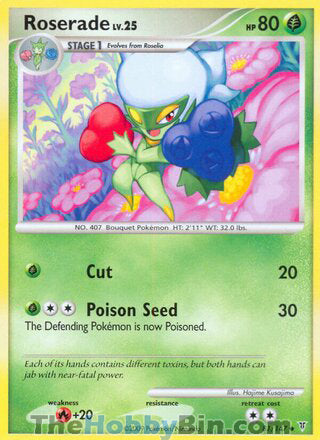 Roserade #81 Uncommon - Supreme Victors Pokemon card
