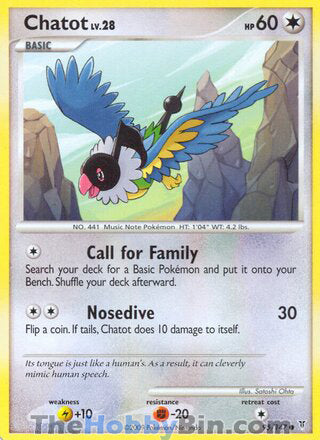 0095 Chatot Common Supreme Victors