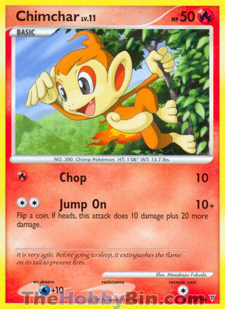 Chimchar Supreme Victors Common #97