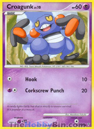 Croagunk #101 Common - Supreme Victors Pokemon card