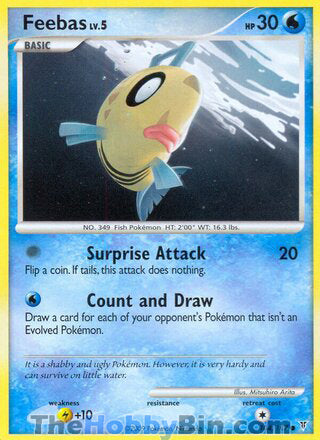 Feebas #104 Common - Supreme Victors Pokemon card