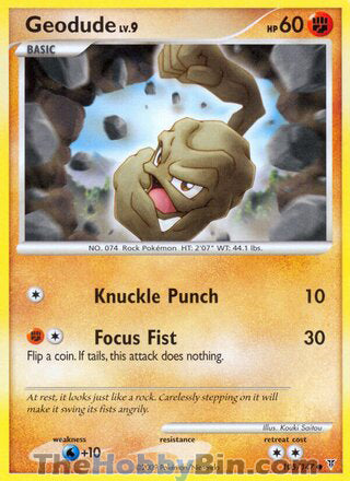 Geodude #105 Common - Supreme Victors Pokemon card
