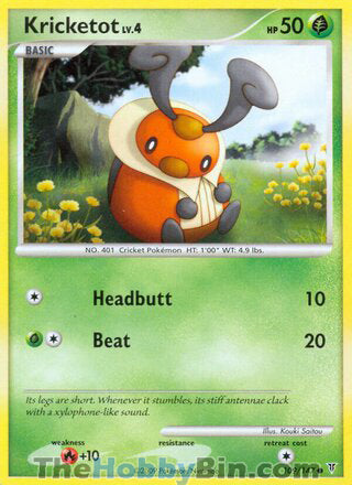 Kricketot #109 Common - Supreme Victors Pokemon card