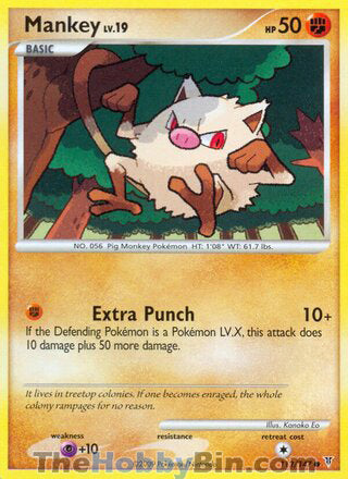 Mankey #112 Common - Supreme Victors Pokemon card