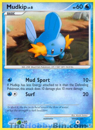 Mudkip #116 Common - Supreme Victors Pokemon card