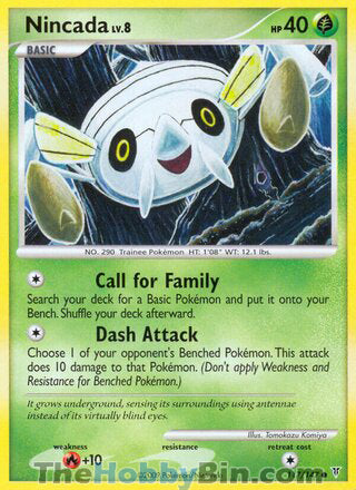 Nincada #117 Common - Supreme Victors Pokemon card