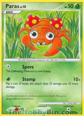 Paras #119 Common - Supreme Victors Pokemon card