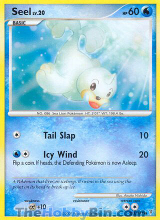 Seel #125 Common - Supreme Victors Pokemon card