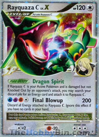 Rayquaza C Lv.X Supreme Victors Ultra Rare #146