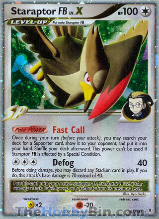 Staraptor FB Lv.X #147 Ultra Rare - Supreme Victors Pokemon card