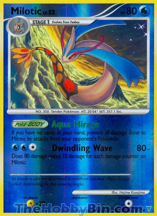 Milotic #SH7 Shiny Holo Rare