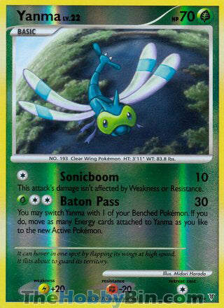 SH9 Yanma Shiny Holo Rare Supreme Victors