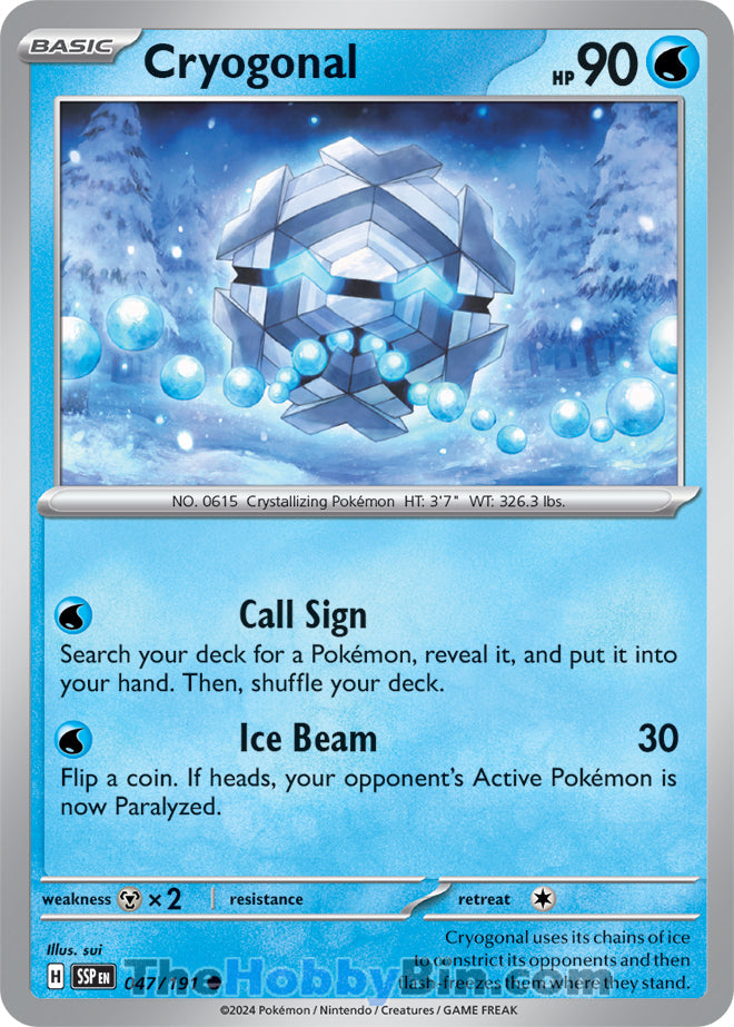 0047 Cryogonal Common Surging Sparks