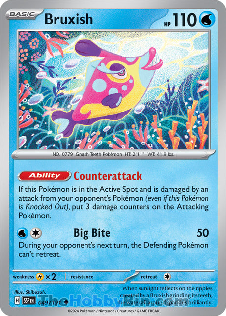 Bruxish Surging Sparks Uncommon #049/191