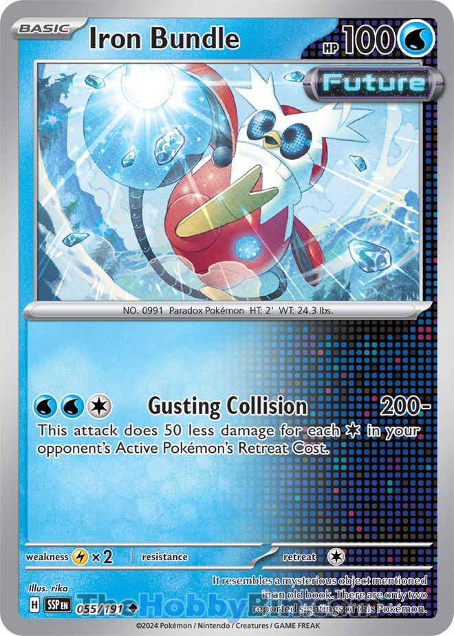 Iron Bundle #55/191 Uncommon - Surging Sparks Pokemon card