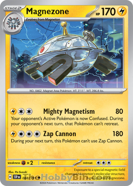 Magnezone Surging Sparks Uncommon #060/191