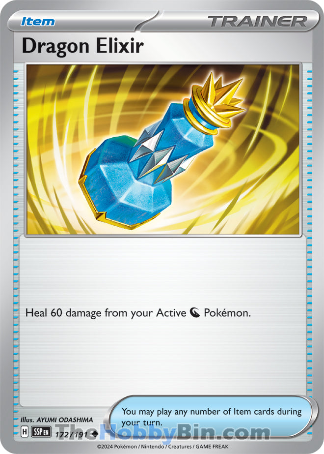 Dragon Elixir #172/191 Uncommon - Surging Sparks Pokemon card
