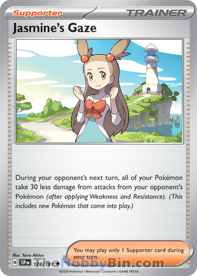 Jasmine's Gaze #178/191 Uncommon - Surging Sparks Pokemon card