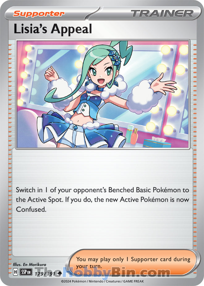 Lisia's Appeal #179/191 Uncommon - Surging Sparks Pokemon card