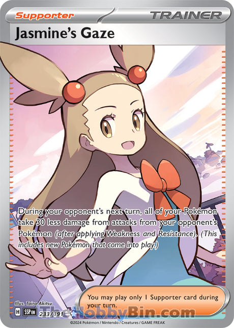 Jasmine's Gaze Surging Sparks Ultra Rare #233/191