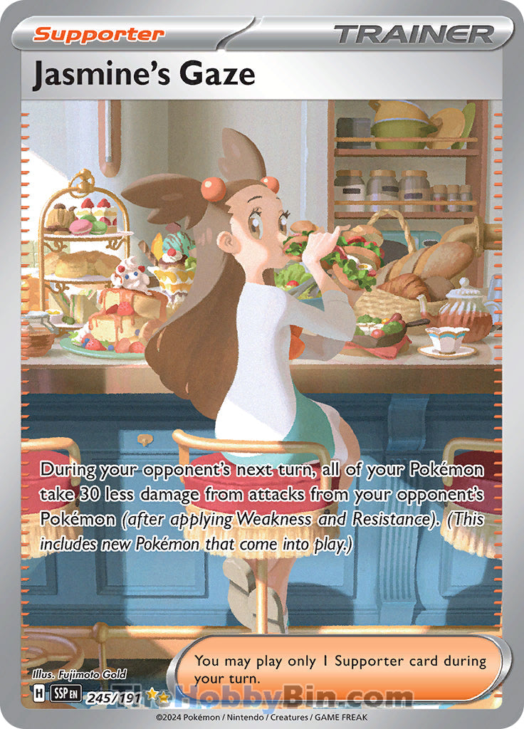 0245 Jasmine's Gaze Special Illustration Rare Surging Sparks